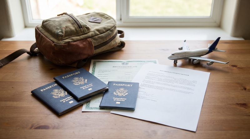 Cuál es la documentación necesaria para viajar con niños