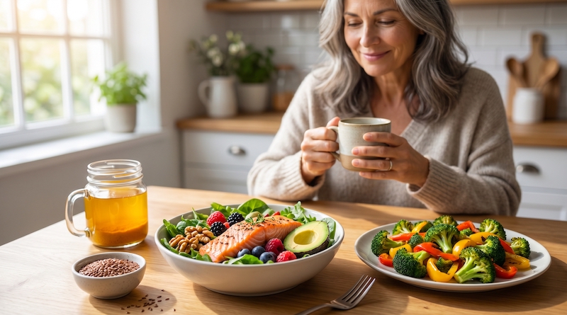 La dieta antiinflamatoria que de verdad funciona en la menopausia